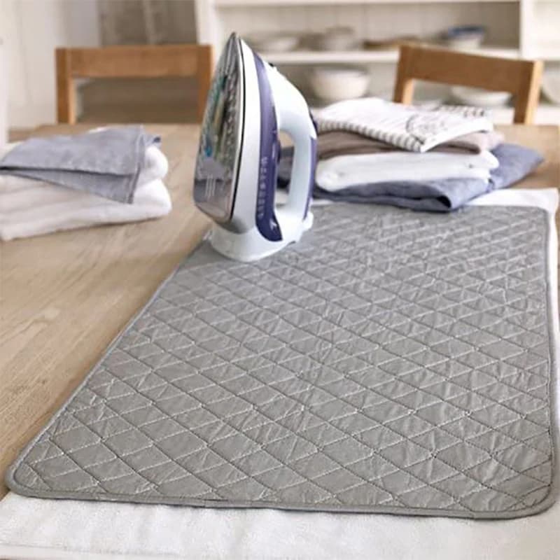 Tappetino da stiro da tavolo tappetino da bucato portatile per vestiti da viaggio protezione bordo pressa coperta termica bordo in ferro copertura alternativa