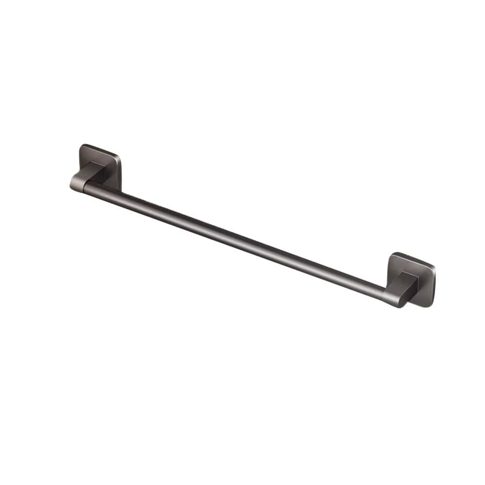 Bath Towels Without Drilling, Black, Self-adhesive, Towel Bar