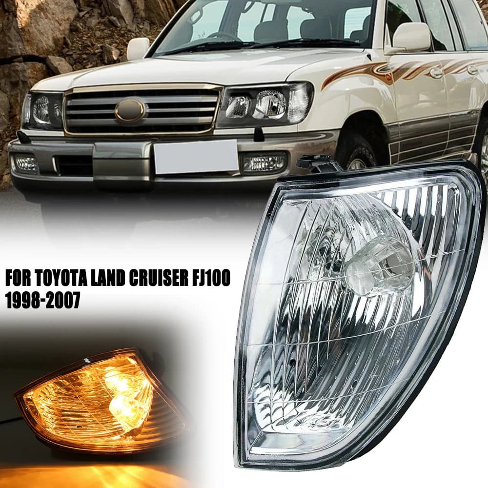Per Toyota Land Cruiser FJ100 LC100 1998-2007 luci angolari anteriori indicatori di direzione