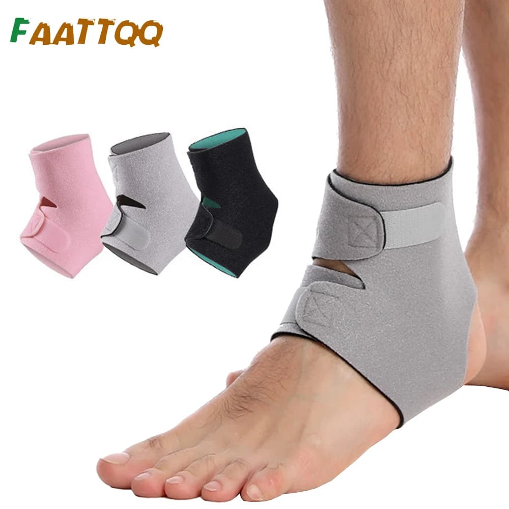 1 pz cavigliera regolabile per uomo e donna-fascia di supporto per caviglia per fascite plantare, tendine d'achille, distorsioni minori, sport