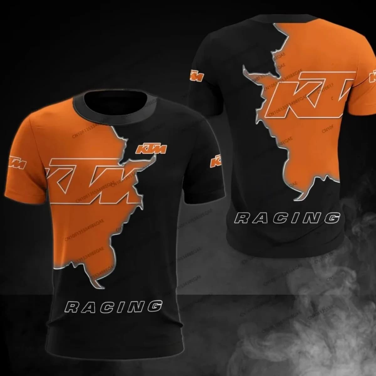 T-shirt KTM elegante e comoda, unisex, estiva 2026, a maniche corte, sportiva, traspirante, per moto e corsa.