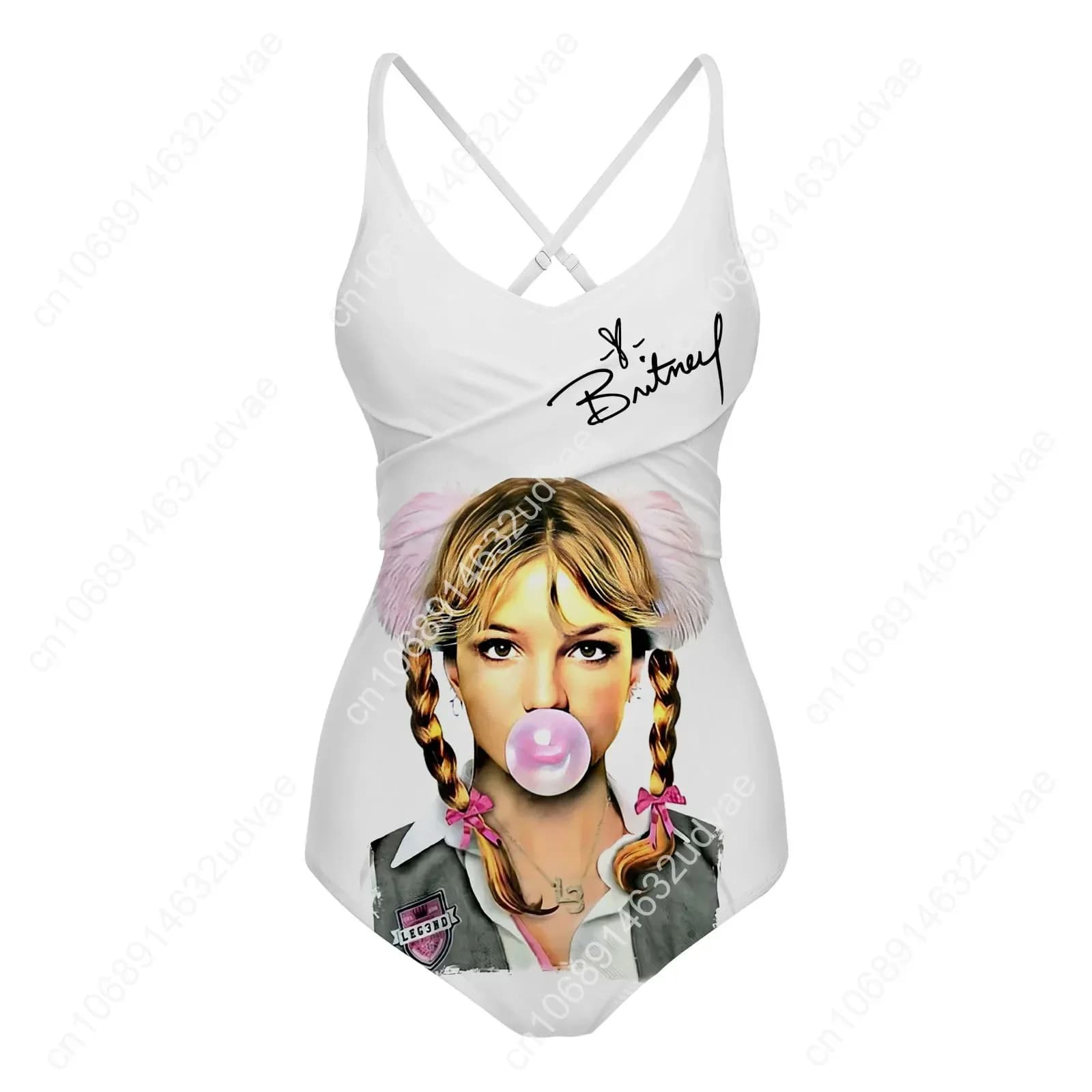 Britney Spears Swimsuit Womens Sling Swimsuits Personalized Sexy Swimwear Pool Party Beach Bikini Summer Customize Bathing Suits