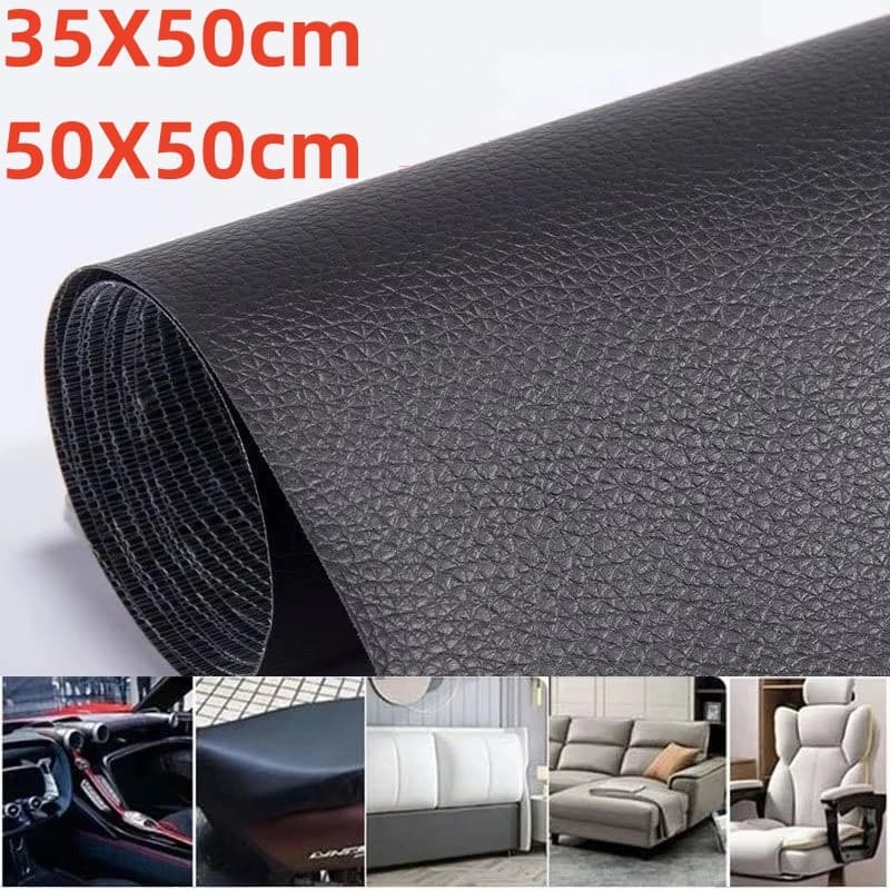 Self-adhesive PU leather repair self-adhesive do-it-y 35X50 50X50 fixed adhesive for sofa seat car table chair bag shoes bed house