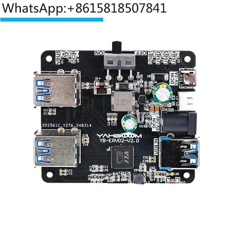 Expansion card USB ROS expansion dock for auto robot HUB Raspberry Pi 5 JETSON NANO
