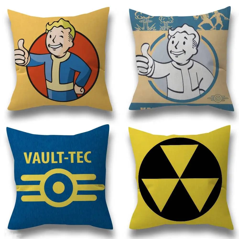Anime Bearing for Sofa Bed, Bearing Federation 45x45 cm, Fashion Design F-Fallouts Cool Boy