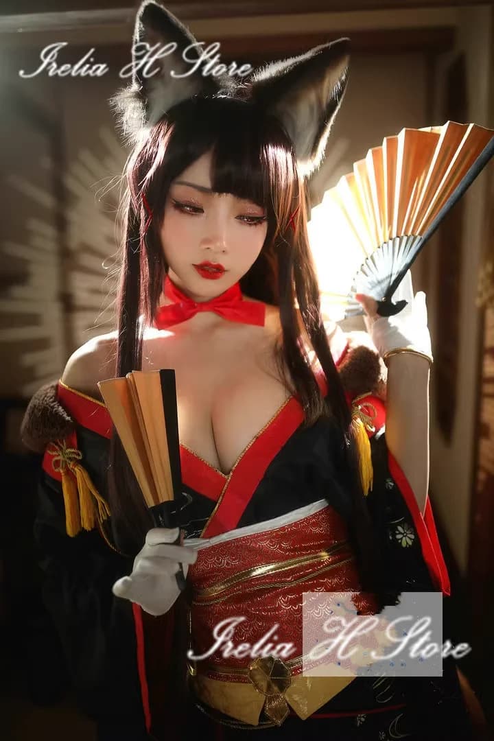 Irelia H Store Costume cosplay kimono Akagi Azur Lane Akagi realizzato su misura