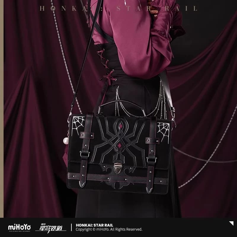 Disponibile Gioco Anime Honkai: Star Rail Ufficiale Merch Kafka 32x23x7cm Borsa a tracolla in PU