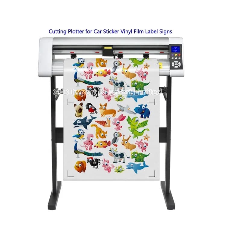 Guangzhou CAD Software Artcut Plotter da taglio Driver USB da 630 mm Macchina da taglio Wifi per pellicola mobile per auto Carta Vinile