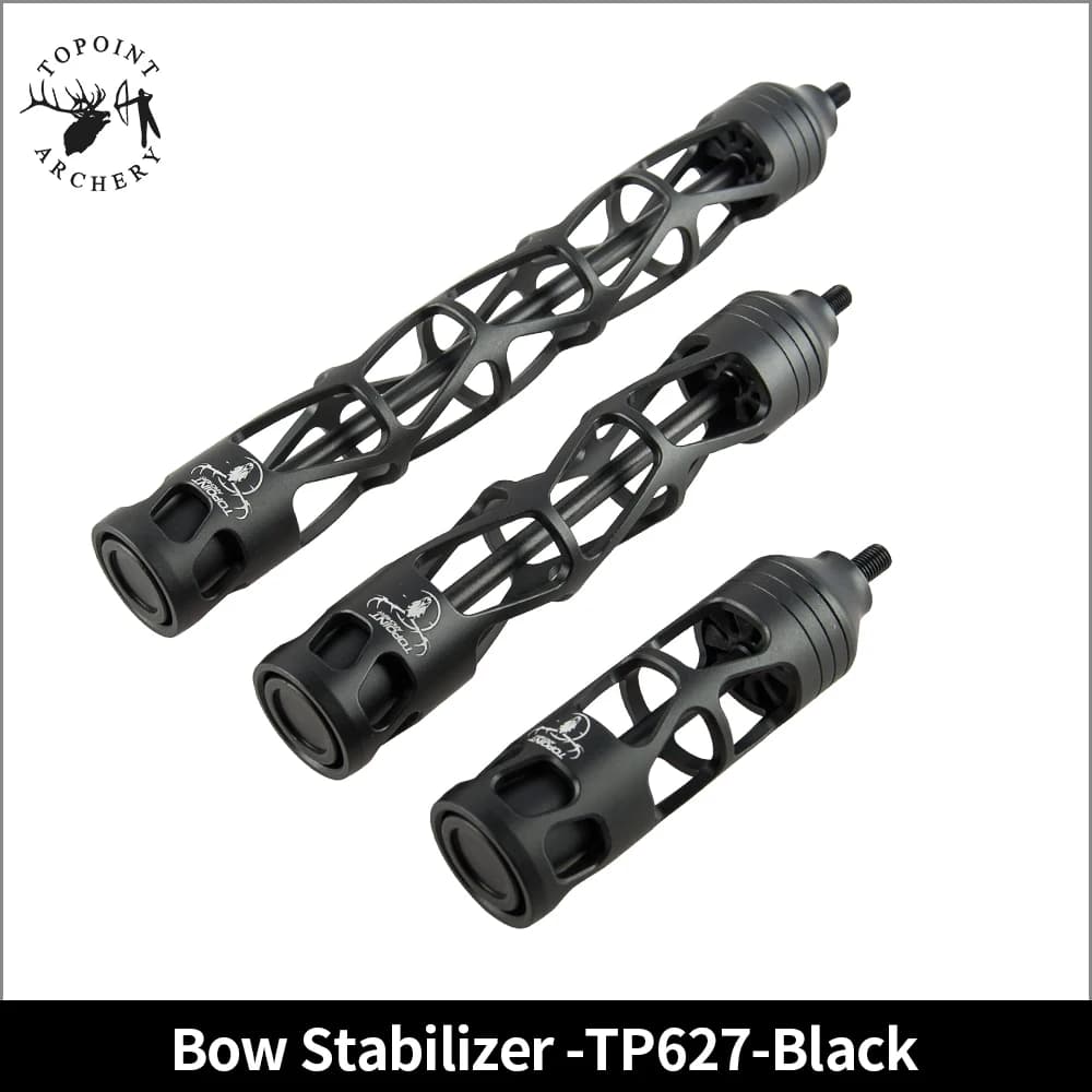 5/8/11 pollici Tiro Con L'arco Arco Compound Stabilizzatore Balance Bar Stabilizzatore Scossa In Lega di Alluminio Assorbire per il Tiro di Caccia Accessori