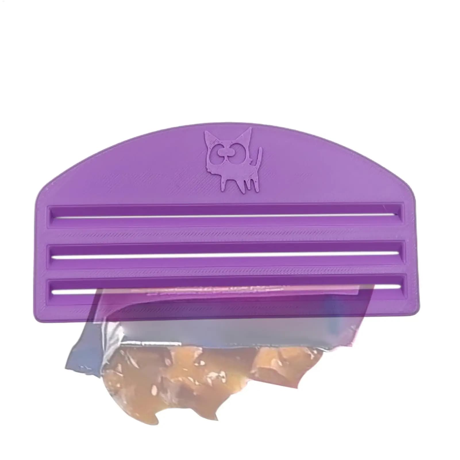 Spremi-sacchetto per alimenti per animali domestici, strumento per spremere sacchetti di cibo per gatti, snack liquidi per gattini, riduzione degli sprechi