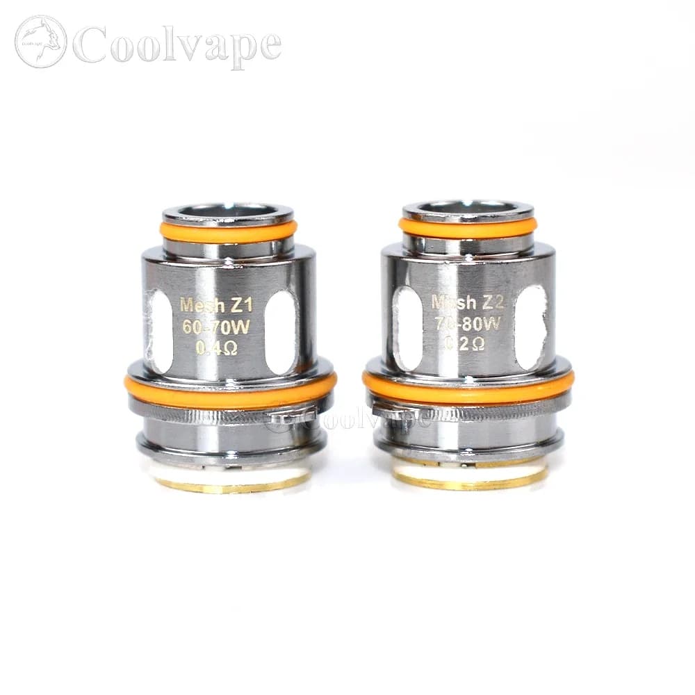 5pcs sostituzione atomizzatore bobina Vape Zeus Sub Ohm bobina bobina a rete Z1/Z2 0.4ohm/0.2ohm per sigaretta elettronica Zeus Sub Ohm serbatoio atomizzatore