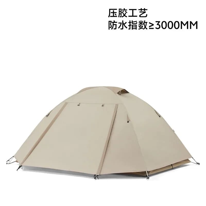 Tenda da campeggio all'aperto per 1-2 persone, leggera, con pali in alluminio, impermeabile, antipioggia, antivento, per escursioni, arrampicate e viaggi.