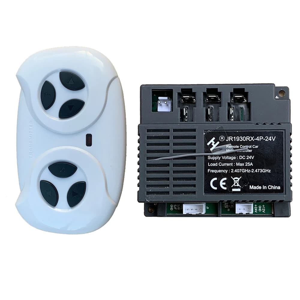 JR1930RX-4P telecomando e ricevitore Bluetooth 24V 2.4G (opzionale) per bambini alimentati su parti di ricambio per auto muslimate