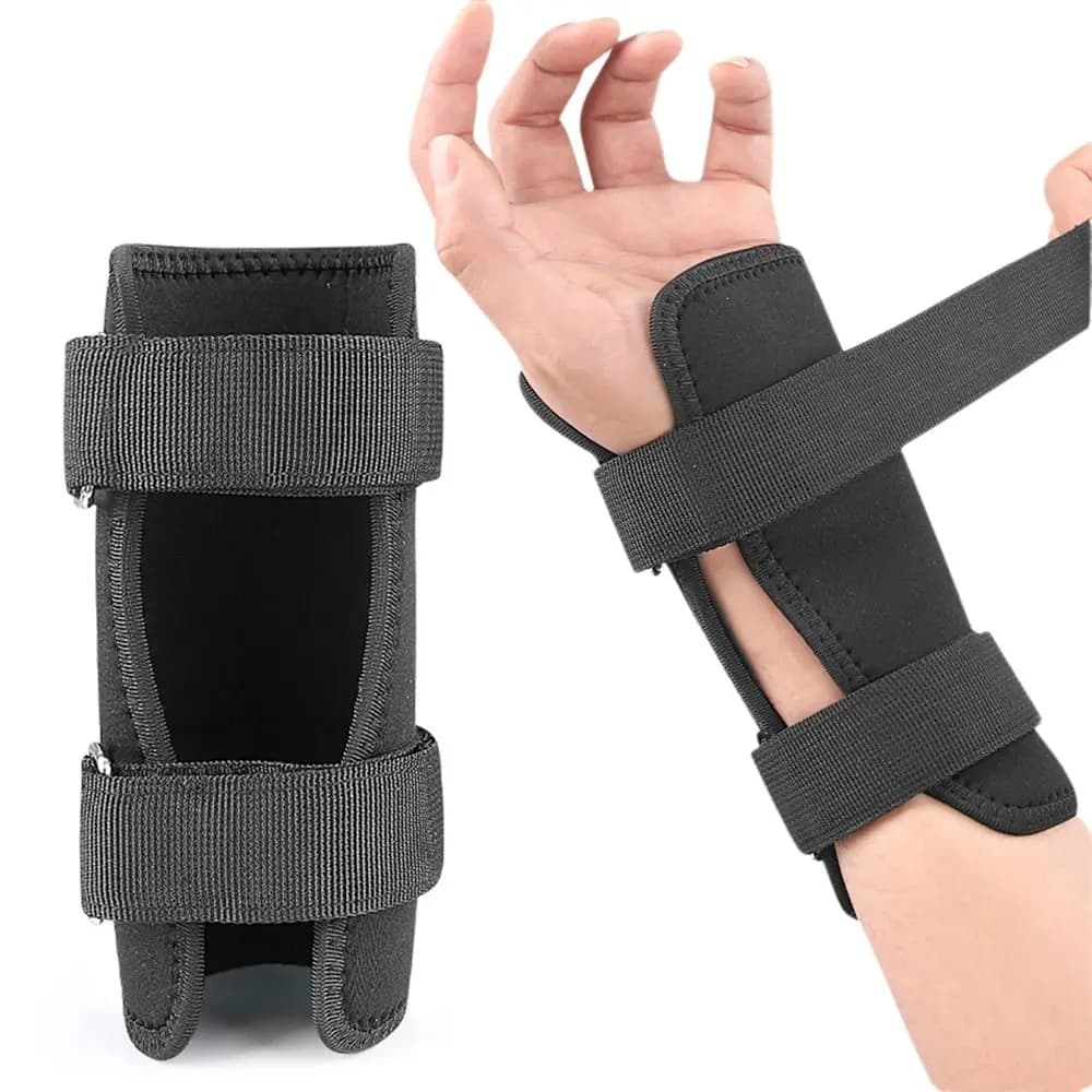 1pc Adjustable Straps Kettlebell Wrist Guards Lightweight Durable Wrist Protectors 7mm Protection Comfortable Forearm Guards