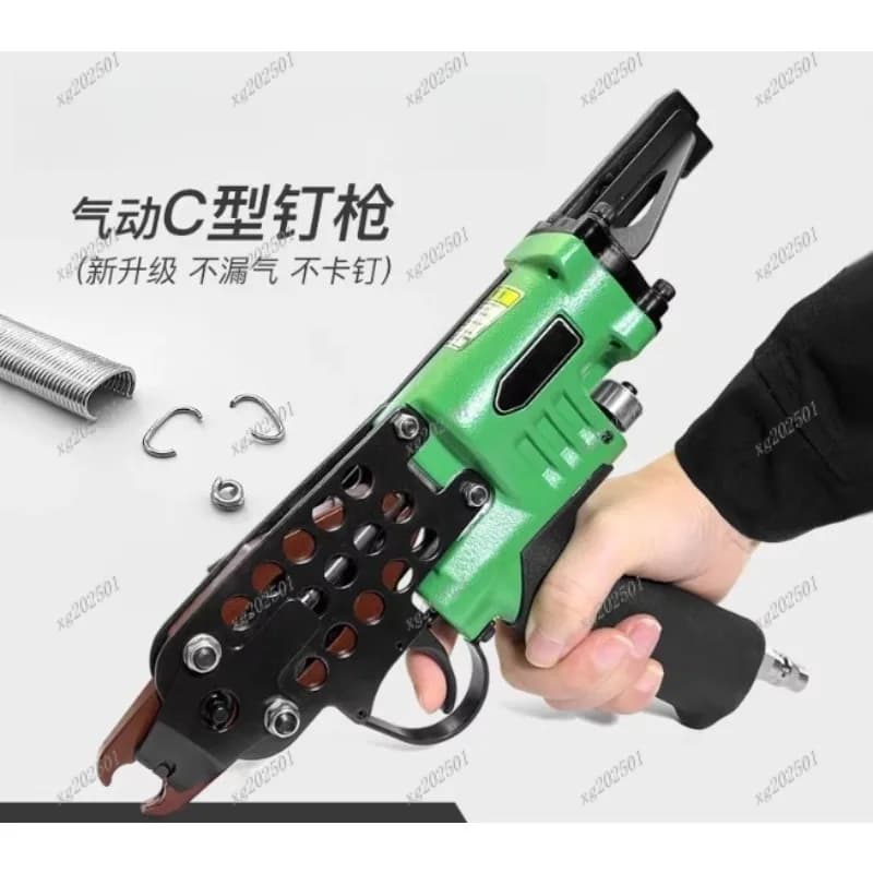 SC760C Pistola Pneumatica per Anelli a C, Pinza per Anelli a C, Graffatrice, Chiodatrice