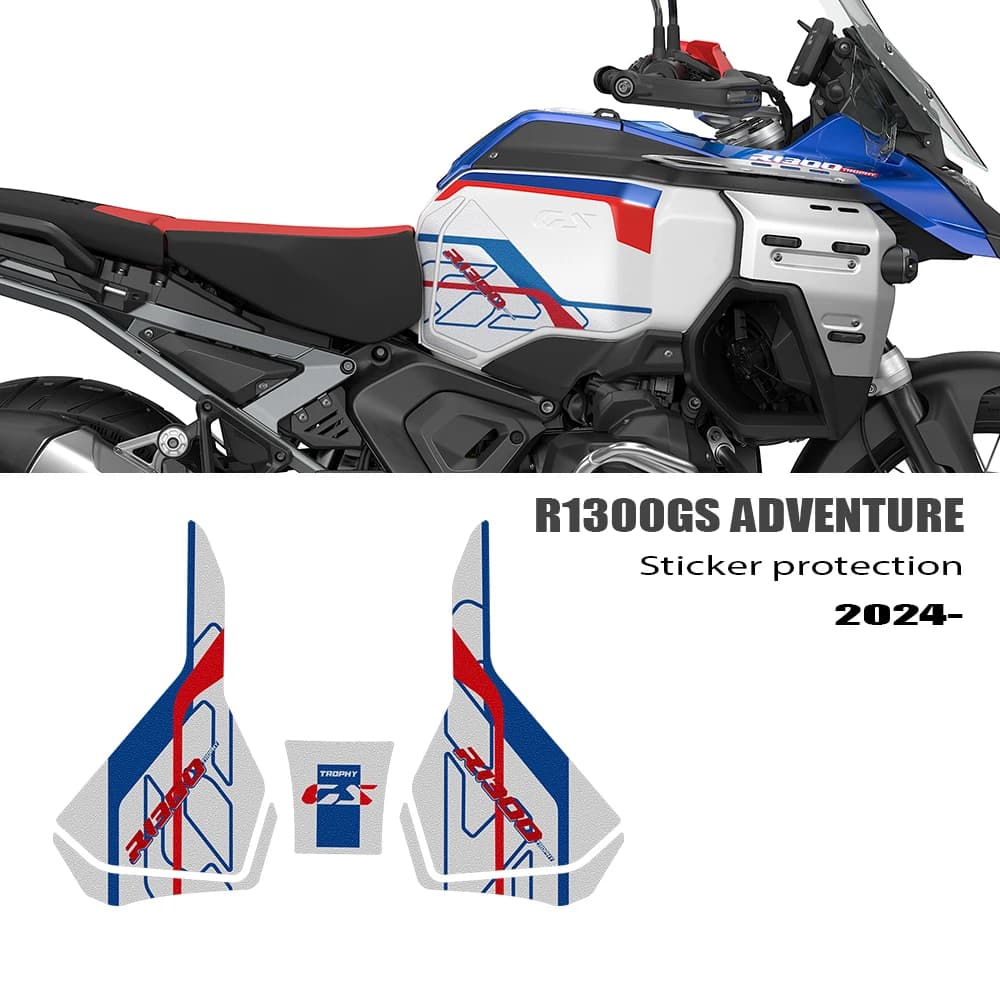 Moto Gomma Rilievi Del Carro Armato Del Carburante per BMW R1300GSA R 1300 GS ADV Accessori Ginocchio Grip Decalcomanie GS1300 R1300 GS Anti-slip adesivi