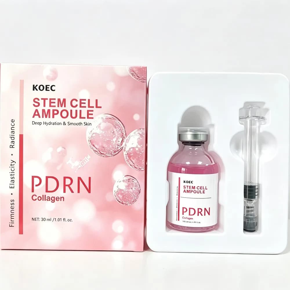 PDRN Salmon Ampoule Face Serum 30ml Collagen Lifting Firming Moisturizing Deep Repair Barrier Skin Care Tightening Essence