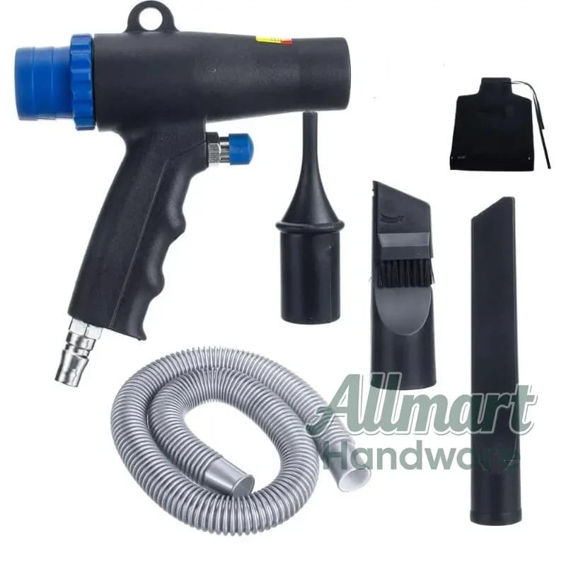 Kit di Pulizia Pneumatico 2-in-1, Compatibile con Compressore, Aspirapolvere ad Aria, Set di Strumenti Multifunzione per Pulizia