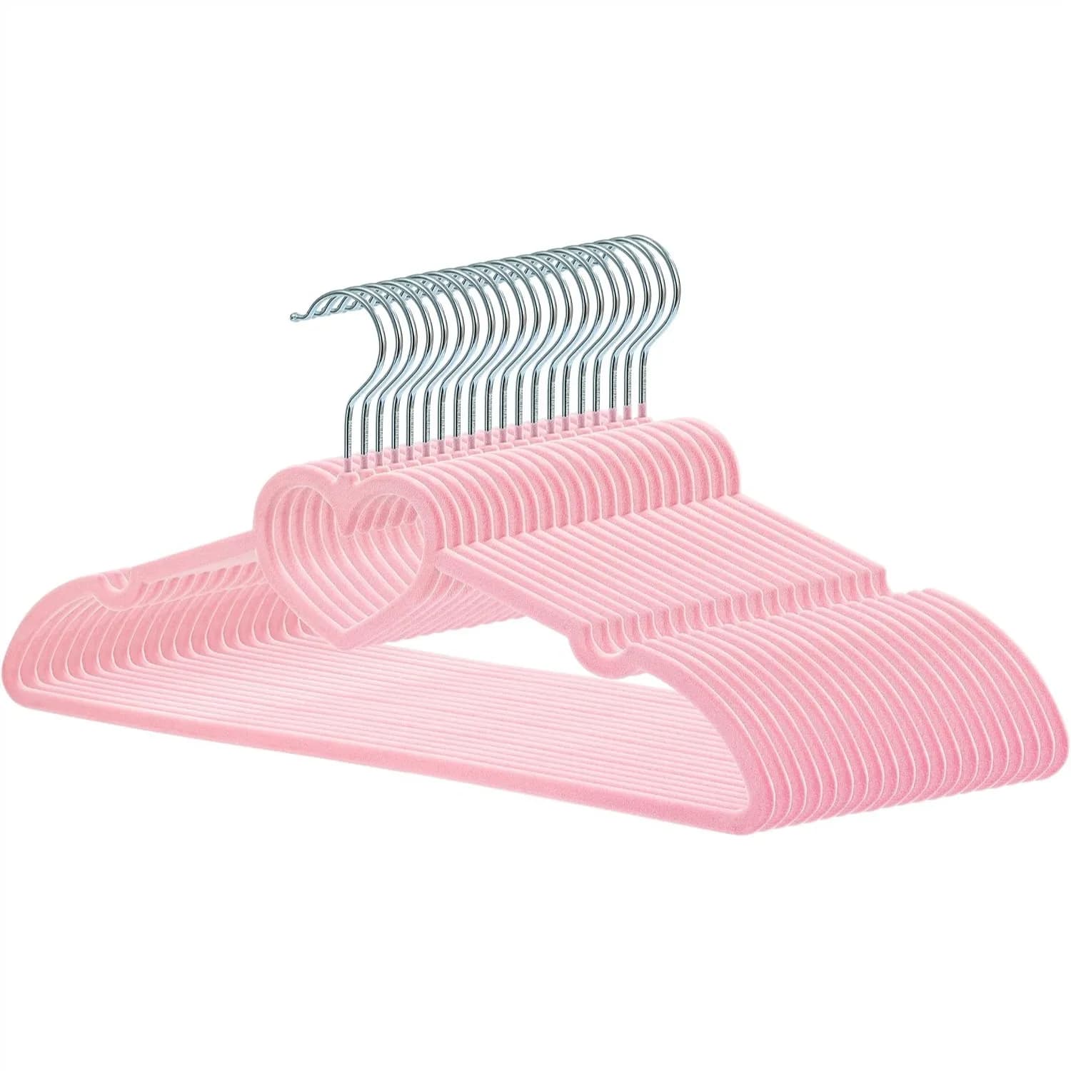 Velvet Hangers 20 Pack, 16" Non Slip Slim Clothes Hanger with 360° Swivel Hook for Coats Shirts Dresses
