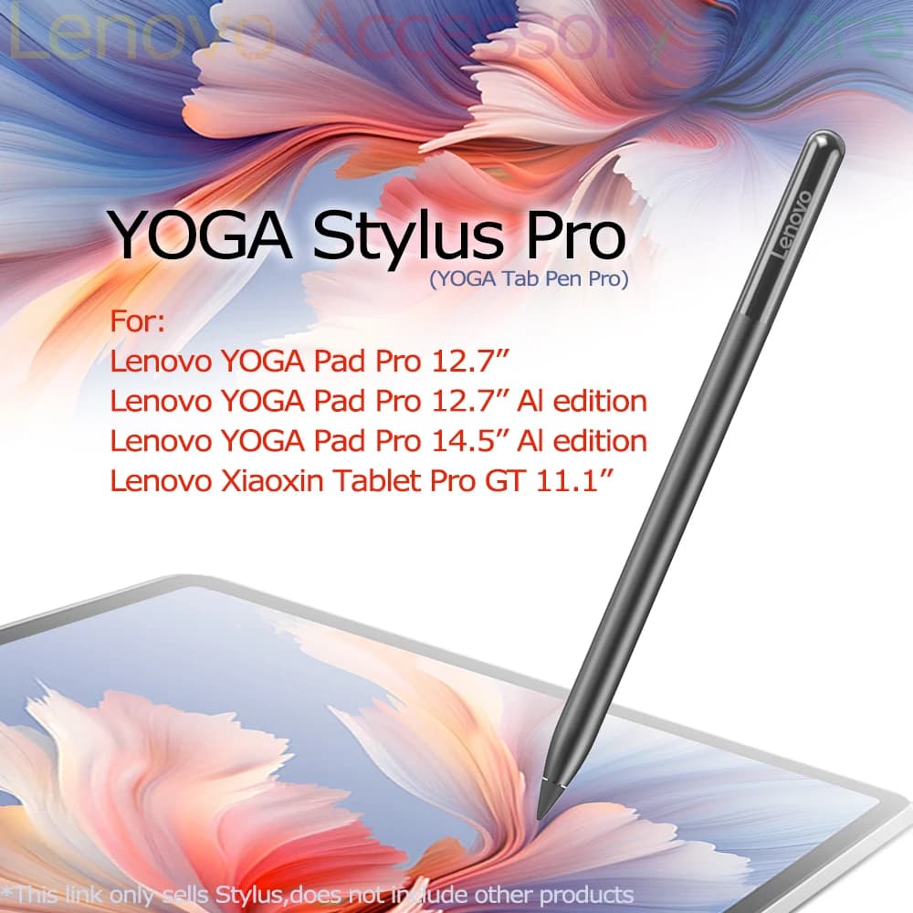 Penna Stylus Magnetica Lenovo YOGA Tab Pro per Yoga Tab Plus, YOGA Pad Pro, Xiaoxin Tablet Pro GT, Interattiva, Precisa e Veloce