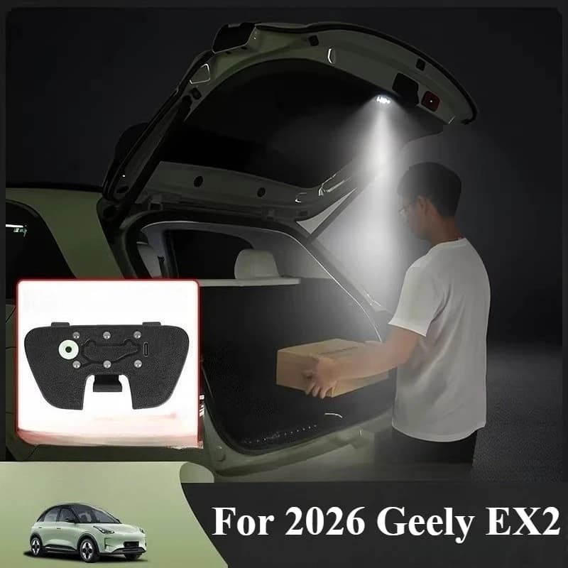Per Geely EX2 2026: Luce per Bagagliaio, Striscia LED per Atmosfera, Accessori Decorativi Interni Modificati