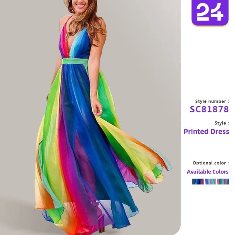 Elegant Summer Casual Dress for Women High Waist Vestidos2026 New Style Commute High Quality Silk Knitted Midi Dress