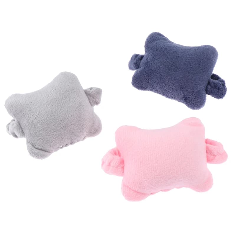 Poggiapolsi per mouse, supporto per il polso, cuscino per il polso, fascia elastica in peluche, poggiapolsi a forma di coda di cavallo, anti-usura, carino