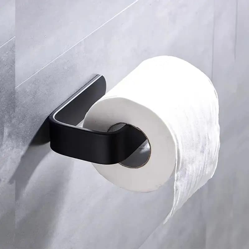 Porta carta igienica in acrilico Porta fazzoletti Porta rotolo da bagno a parete Porta fazzoletti carta Gancio Appendiabiti