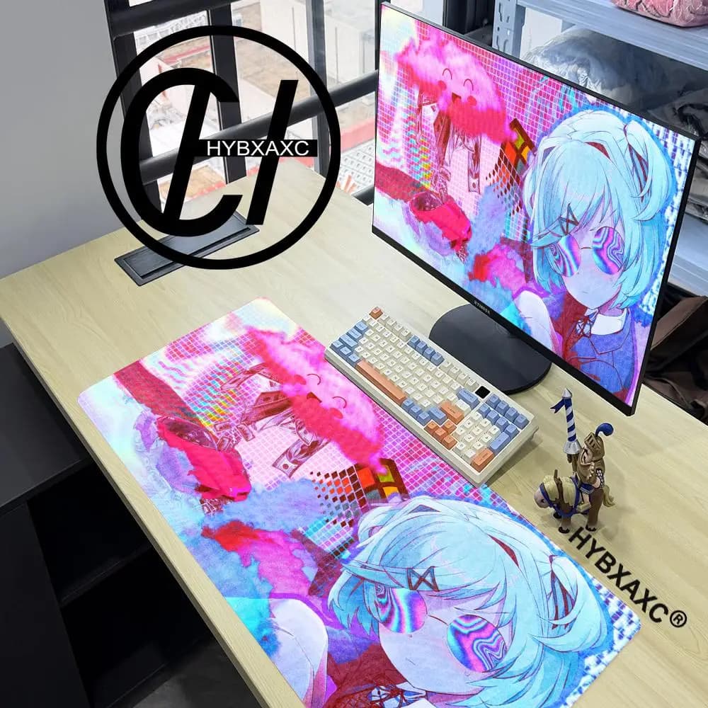 HD Game DDLC cute girl Mouse Pad For Office Gaming And Keyboards Non-Slip Large Waterproof Mouse Pad Hot-selling materials