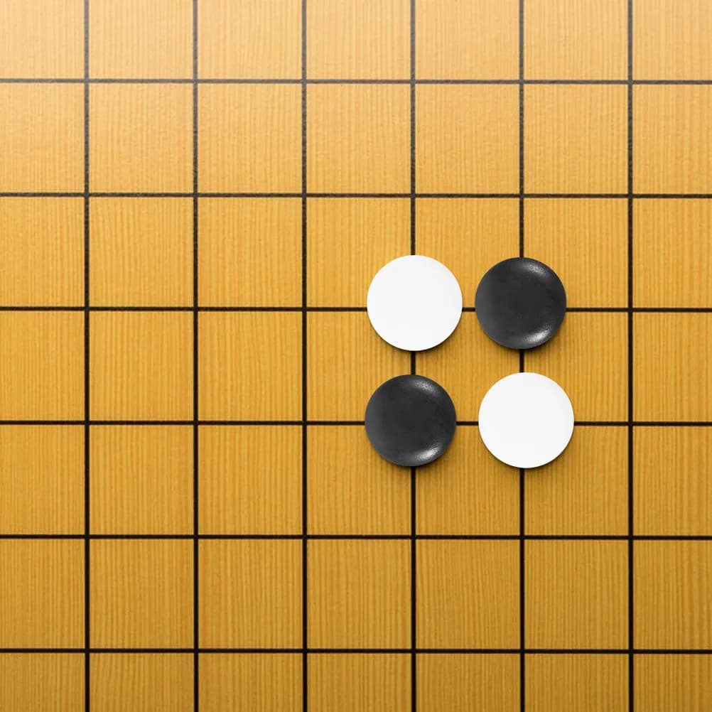 100 Pezzi di Scacchi Go in Resina Premium, Pietre da Scacchi Artigianali per Uso Domestico, Pratica del Gioco Go, Strumento Divertente per l'Apprendimento, Accessori per Giochi da Tavolo