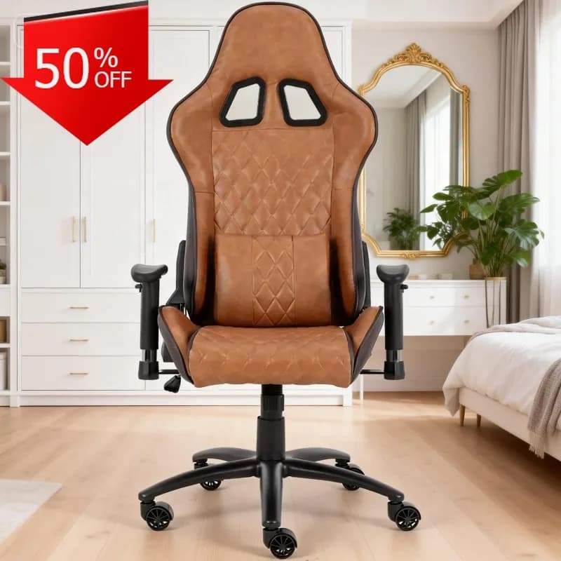 Sedia da ufficio Sedie ergonomiche Sedile Poltrona da gioco Divani da soggiorno Sedia da giocatore rosa Spedizione gratuita Sedia a sdraio Mobili per la casa