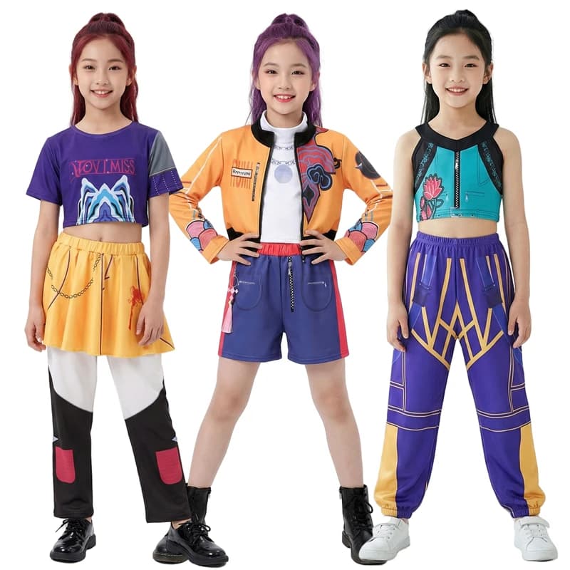 Costume del Personaggio Rumi dell'Anime Coreano: Abito da Strega Zoe Mira per Esibizioni di Danza, Festival, Feste e Giochi di Ruolo