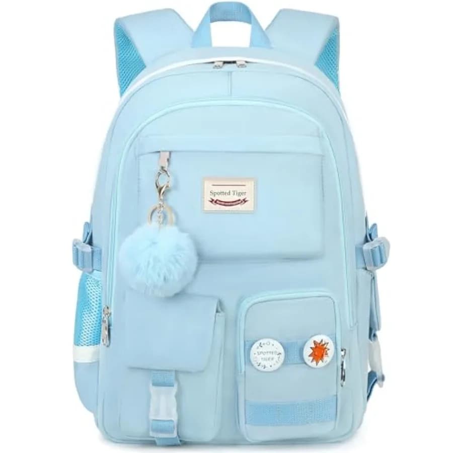 Zaino Estetico per Ragazze, Borsa Scolastica Carina per Adolescenti, Zaini Anime per Ragazze