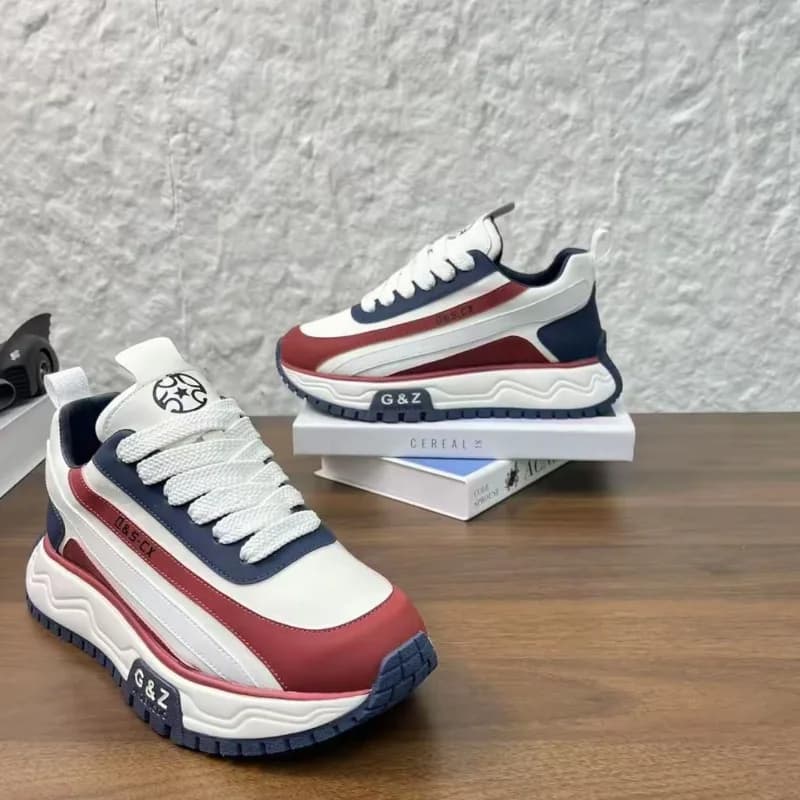 2026 Winter Luxury Brands Men's Running Shoes Walking Shoes Outdoor Autumn Casual Shoes Cushioning Men Sneakers Plus Size Basic