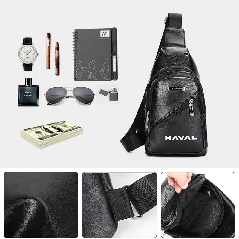 Car Chest Bag Crossbody Shoulder Bags Travel Pack For Great Wall Haval F7 H6 H2 H3 H5 H7 2026 H8 H9 2025 M4 F7X F7H H2S