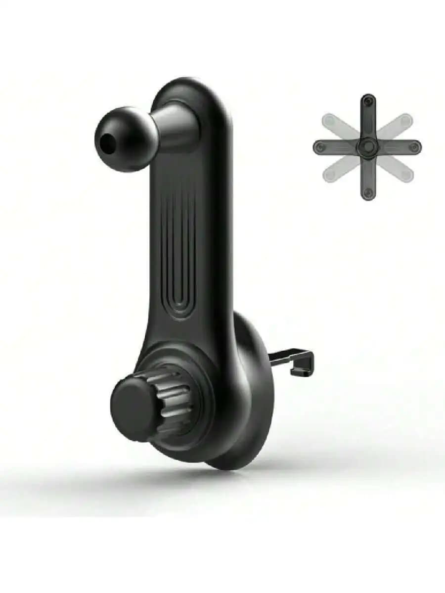 Supporto universale per telefono da auto con clip per bocchetta dell'aria e rotazione a 360° ° Adattatore per presa d'aria con giunto sferico non bloccante