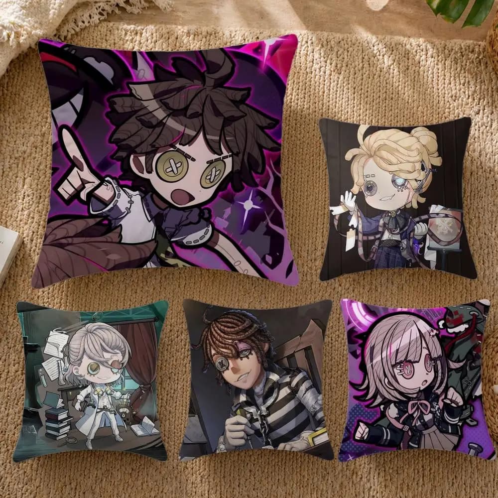 Gaming Identity V Identity Five Cushion Cover Cushion Cover Pillowcase Decorative Sofa Bed Home Decor 50x50 45x45 40x40