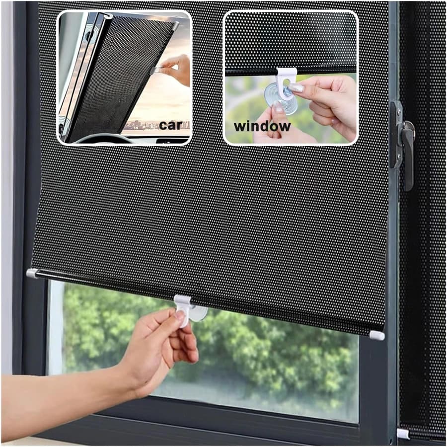 Roller Tent Curtain Roller Curtain Mobile Tent for Terrace Curtains Internal shutter Window lamps No drill Cellular Shade