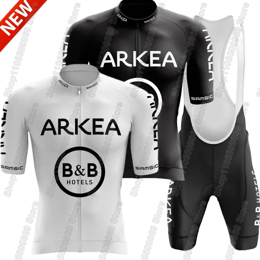 Maillot Arkea BB Hotel 2026 Samic Cycling Jersey Set Black Clothing Men Road Bike Shirt Suit Bicycle Bib Shorts MTB Wear Ropa