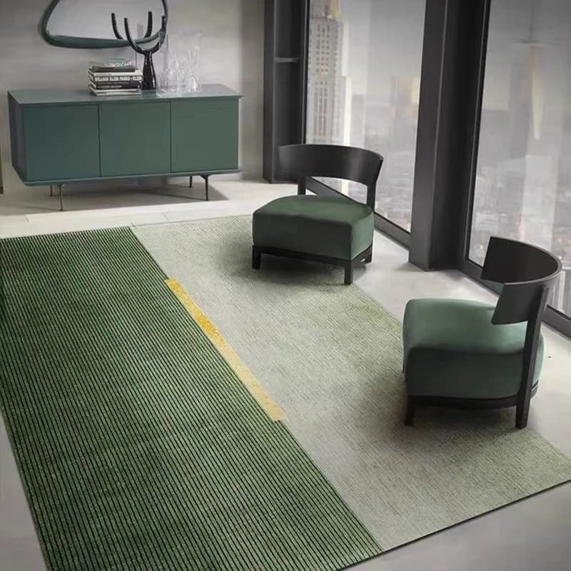 Tappeti per camera da letto Verde stile nordico Semplice soggiorno Camera da letto Tappetino da comodino Tappeto per soggiorno Tappeto per camera da letto per ragazze Arredamento camera da letto