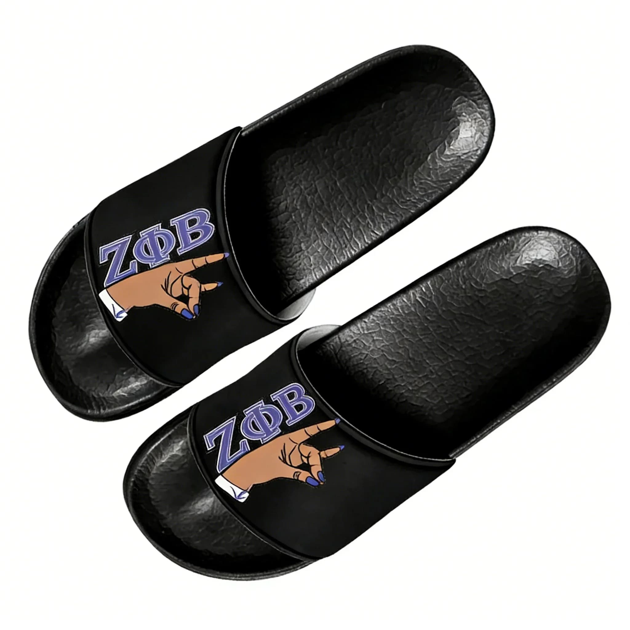 Ciabatte da donna con design Zeta Phi Beta Sorority, nuove ciabatte da casa leggere in EVA, comode ciabatte da spiaggia slip-on