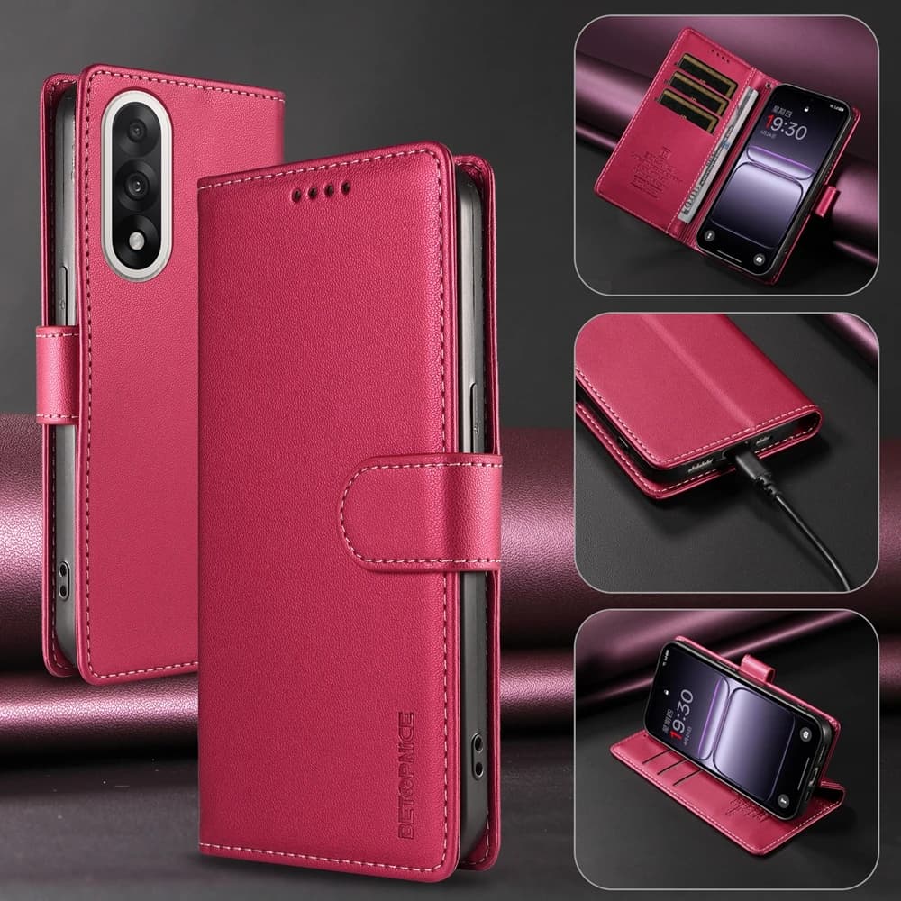 Magnetic RFID Blocking Leather Case For Oneplus 13R 13T 15 15T 15R Ace Nord CE 5 6 Racing 5G Wallet Card Slot Cover Shockproof