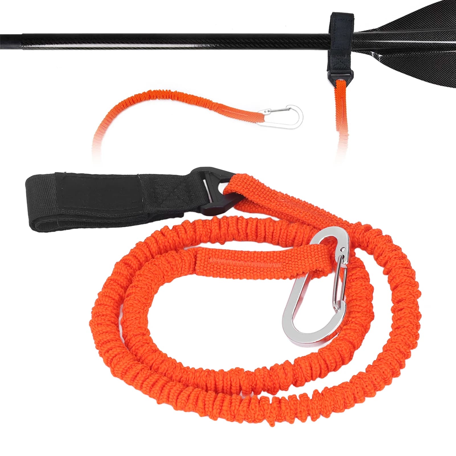 Corda Luminosa per Kayak, Facile da Trasportare, Previene la Perdita, Corda Retrattile per Pagaia, Adatta per Kayak, Pesca e Nautica