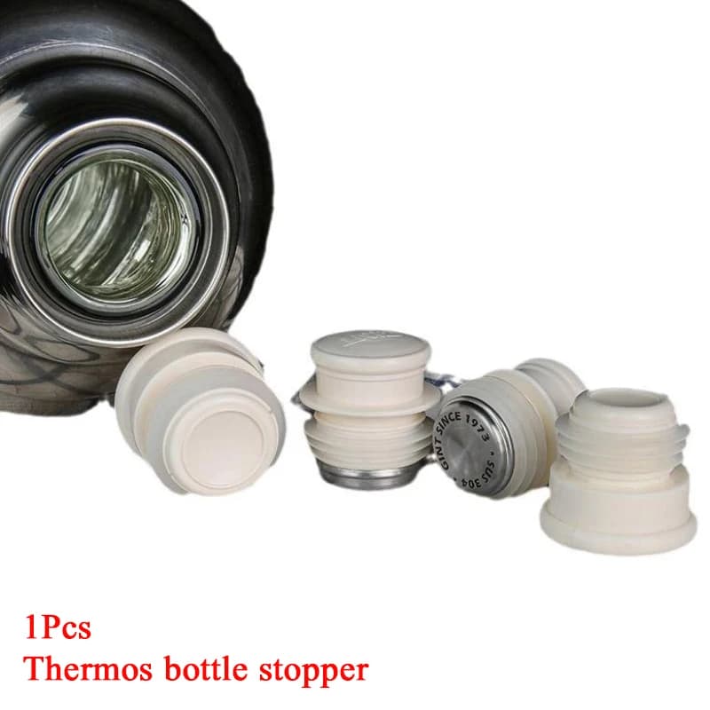 1 pz accessori per tazza thermos tappo per bottiglia thermos copertura per bollitore in silicone per uso alimentare in acciaio inossidabile parti di ricambio S/L