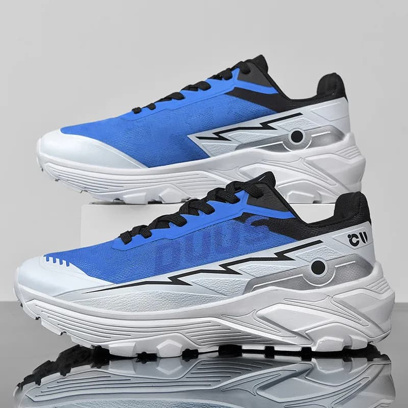 Men's Running Shoes Non-Slip Outdoor Breathable Couple Trainer Off-road Shoes Cushioning Jogging Mesh Luxury shoes Race Sneakers