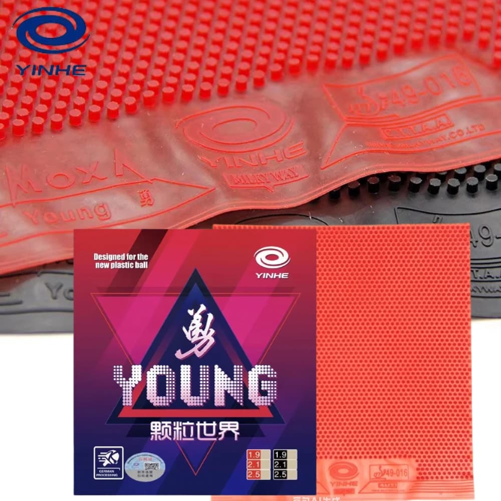 Genuine Yinhe Yong Series Table Tennis Rubber Professional Particle Long Adhesive Singer Rubber Ping Pong Racket Rubber
