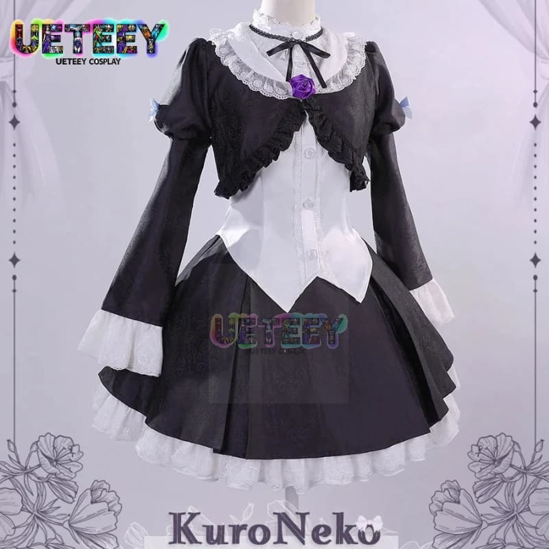 UETEEY Anime My little sister cannot be this cute! Kuroneko Gokou Ruri Game Dress Gothic Dress Elegant cosplay costume adorable