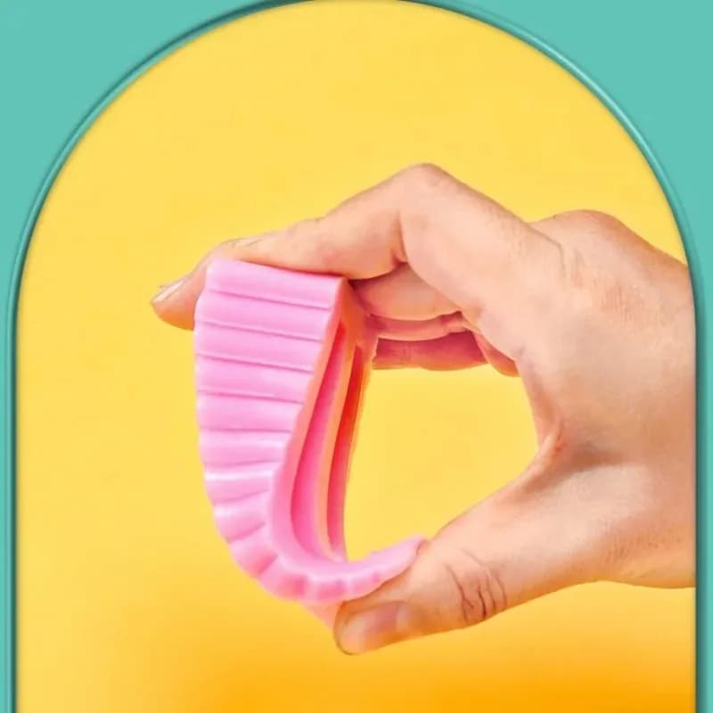Fermaporta in Silicone di Sicurezza, Blocco Anticollisione per Porte di Casa e Ufficio
