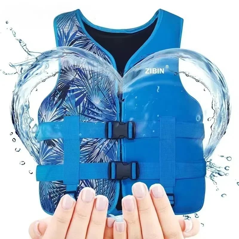 Rafting Giubbotto di salvataggio in neoprene Nuoto Pesca Gilet da donna Snorkeling per bambini adulti Kayak Canottaggio Tuta di sopravvivenza Sport da uomo