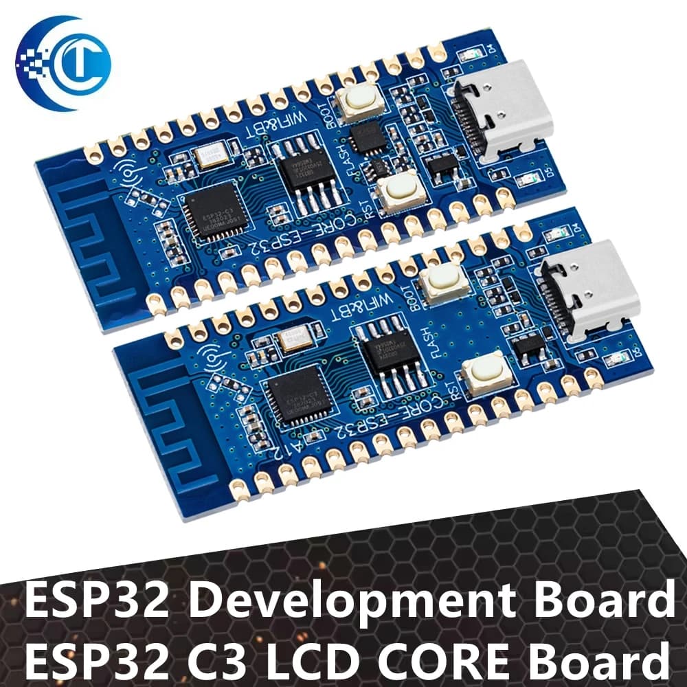 ESP32-Scheda NORE LCD ESP32 C3! Integrated 2.4G antenna, 32 pin IDF, WiFi+ Bluetooth ideal for Arduino and Micropython
